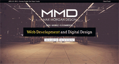 Desktop Screenshot of maxmorgandesign.com